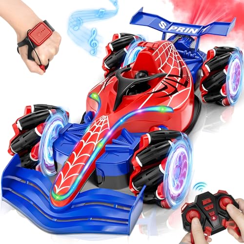 Fullware Spider Ferngesteuertes Auto RC Ferngesteuerte Auto mit Handsteuerung 2,4 GHz 4WD 360°Drehbare Drift Car Weihnachten Geschenk Spielzeug für Junge Mädchen ab 4 5 6 7 8 9 10 12 Jahre Fullware Spider Ferngesteuertes Auto RC Ferngesteuerte Auto mit Handsteuerung 2,4 GHz 4WD 360°Drehbare Drift Car Weihnachten Geschenk Spielzeug für Junge Mädchen ab 4 5 6 7 8 9 10 12 Jahre von Fullware