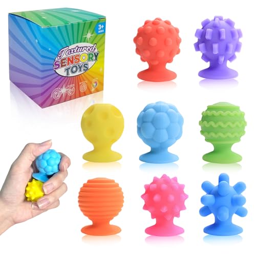 8 Teiliges Badespielzeug Sensorisches Zappeln für Kinder Lernspielzeug Neuartiges Sensorisches Spielzeug mit Saugnapf für Schüler, Preisgeschenke für Das 8 Teiliges Badespielzeug Sensorisches Zappeln für Kinder Lernspielzeug Neuartiges Sensorisches Spielzeug mit Saugnapf für Schüler, Preisgeschenke für Das von Fullware