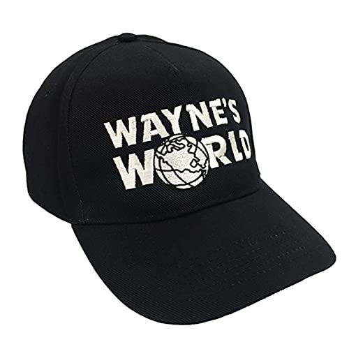 Fuman Waynes World Cap Campbell Schwarz Hut Cosplay Kostüm Unisex Fuman Waynes World Cap Campbell Schwarz Hut Cosplay Kostüm Unisex von Fuman