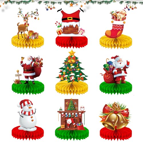 9 x Wabenförmige Weihnachtsdekoration 9 x Wabenförmige Weihnachtsdekoration von Fumwase