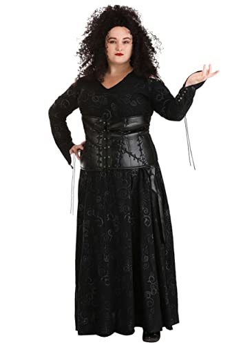 Deluxe Harry Potter Bellatrix Plus Size Fancy Dress Costume for Women 4X von Fun Costumes