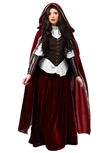 Deluxe Red Riding Hood Plus Size Fancy Dress Costume 7X von Fun Costumes