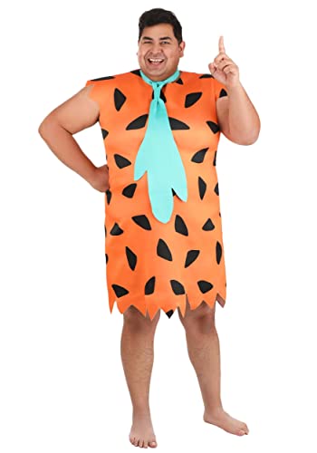 Flintstones Plus Size Adult Fred Flintstone Fancy Dress Costume 7X von Fun Costumes