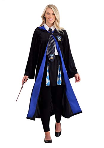 Plus Size Deluxe Harry Potter Ravenclaw Robe for Adults, Ravenclaw Fancy Dress Costume for Wizard Cosplay & Halloween 5X von Fun Costumes