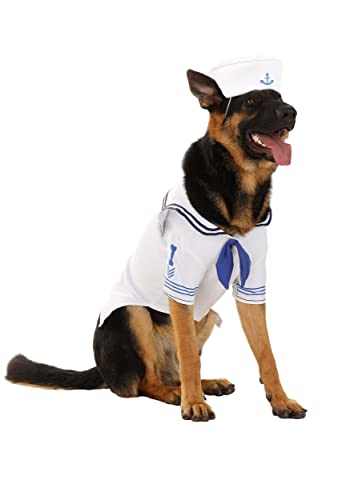 Sailor Fancy Dress Costume for Dogs L von Fun Costumes