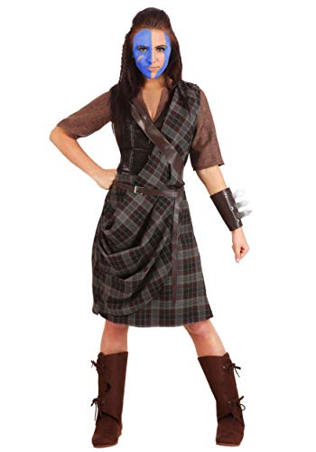Women's Braveheart Warrior Fancy Dress Costume X-Large von Fun Costumes