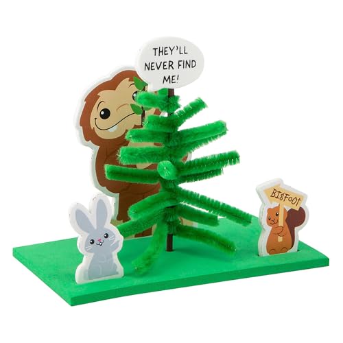 Fun Express 3D Bigfoot versteckt sich hinter einem Baum Bastelset – 12 Sets – perfekte Kinderaktivität für Schule, Zuhause und Gemeinschaftsveranstaltungen Fun Express 3D Bigfoot versteckt sich hinter einem Baum Bastelset – 12 Sets – perfekte Kinderaktivität für Schule, Zuhause und Gemeinschaftsveranstaltungen von Fun Express