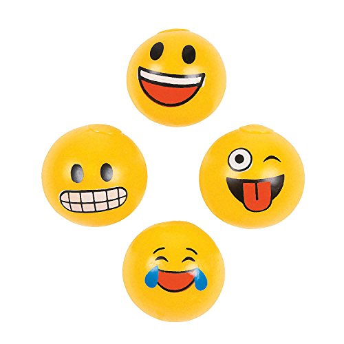 Fun Express - Emoji Splat Balls - Spielzeug - Value Toys - Sticky & Stretch Toys - 12 Stück Fun Express - Emoji Splat Balls - Spielzeug - Value Toys - Sticky & Stretch Toys - 12 Stück von Fun Express