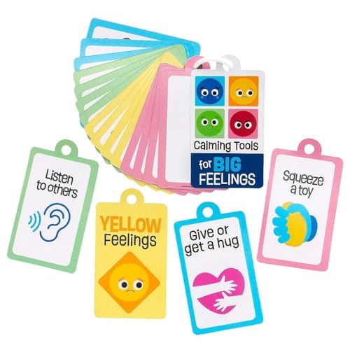 Fun Express Emotionale Regulierung Strategiekarten-Sets auf einem Ring – 6 Sets Fun Express Emotionale Regulierung Strategiekarten-Sets auf einem Ring – 6 Sets von Fun Express