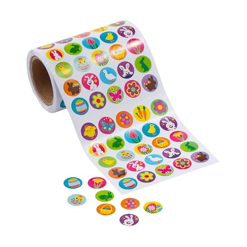 Fun Express Mini Ostern Aufkleber Rolle Bulk 1000 Stück Fun Express Mini Ostern Aufkleber Rolle Bulk 1000 Stück von Fun Express