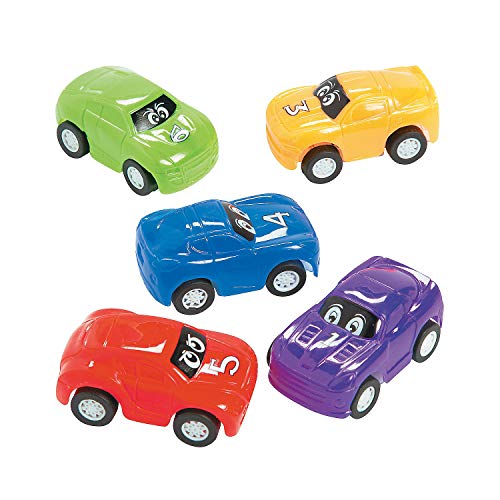 Fun Express Pullback Eye Race Cars - Spielzeug - 12 Teile Fun Express Pullback Eye Race Cars - Spielzeug - 12 Teile von Fun Express