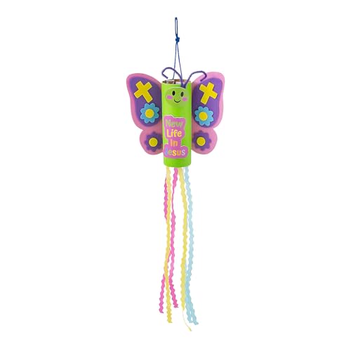 Fun Express Religiöses Schmetterling-Bastelset New Life – ergibt 12 Fun Express Religiöses Schmetterling-Bastelset New Life – ergibt 12 von Fun Express