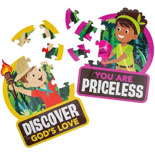 Fun Express Schatzsuche VBS Schnitzeljagd Puzzle - Spielzeug - VBS Urlaub Bibel Schulbedarf / Dekor - 1 Stück Fun Express Schatzsuche VBS Schnitzeljagd Puzzle - Spielzeug - VBS Urlaub Bibel Schulbedarf / Dekor - 1 Stück von Fun Express