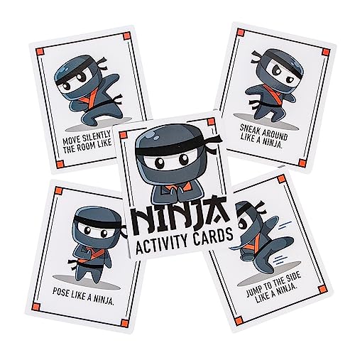 Move Like a Ninja Activity Cards 24 Pieces Move Like a Ninja Activity Cards 24 Pieces von Fun Express