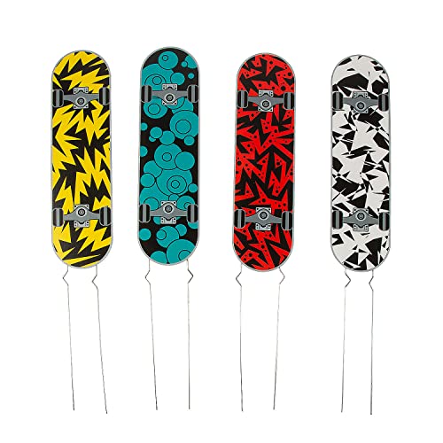 Skateboard-Hofpfähle, 4 Stück Skateboard-Hofpfähle, 4 Stück von Fun Express