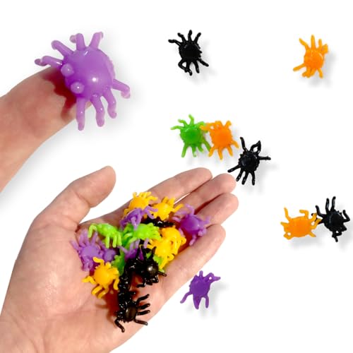 Klebrige Spinnen Oberflächenschleichend, 5x20 Stück von Fun Funny