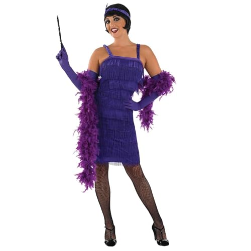Fun Shack Damenkostüm 20er Jahre Flapper, Charleston Fransenkleid, Perfekt für Karneval und Partys, 3XL von Fun Shack