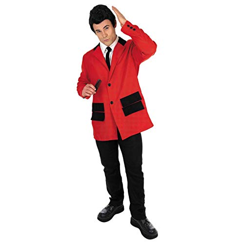 Fun Shack Rot Teddy Boy Kostüm Herren, 50 Er Jahre Kostüm Herren, Kostüm 50er Jahre Herren, Rockabilly Herren Outfit 50er, Teddy Anzug Herren, Rockabilly 50er Jahre Herren Kostüm - XL von Fun Shack