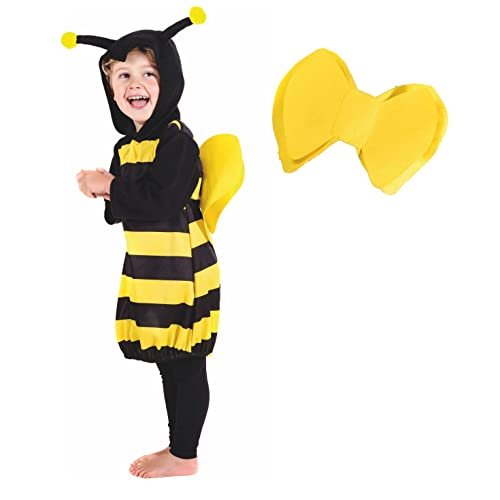 Fun Shack Kostüm Biene für Kinder, Hummel Fasching, Perfekt für Karneval und Verkleidungsspaß, 3-4 Jahre von Fun Shack