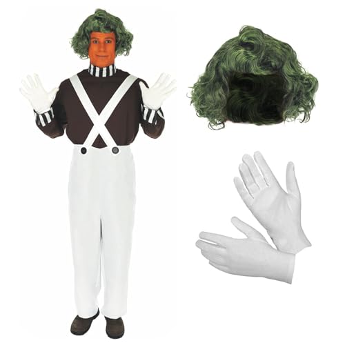 Fun Shack Braun Fabrik Arbeiter Kostüm Herren, Zwergenkostüm Herren, Zwergenkostüm für Männer, Film Kostüme Herren, Kostüm Fasching Männe, Karneval Kostüm Herren - XL Fun Shack Braun Fabrik Arbeiter Kostüm Herren, Zwergenkostüm Herren, Zwergenkostüm für Männer, Film Kostüme Herren, Kostüm Fasching Männe, Karneval Kostüm Herren - XL von Fun Shack