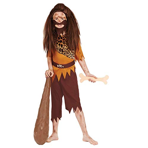 Fun Shack Neandertaler Kostüm Kinder, Neandertaler Kostüm Jungen, Kostüm Steinzeit Kinder, Höhlenmensch Kostüm Kinder, Steinzeit Kostüm Kinder, Kostüm Neandertaler L von Fun Shack