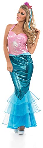 Fun Shack Meerjungfrau Kostüm Damen, Karneval Kostüm Damen, Meerjungfrau Kostüm Erwachsene, Nixen Kostüm Damen - L Fun Shack Meerjungfrau Kostüm Damen, Karneval Kostüm Damen, Meerjungfrau Kostüm Erwachsene, Nixen Kostüm Damen - L von Fun Shack
