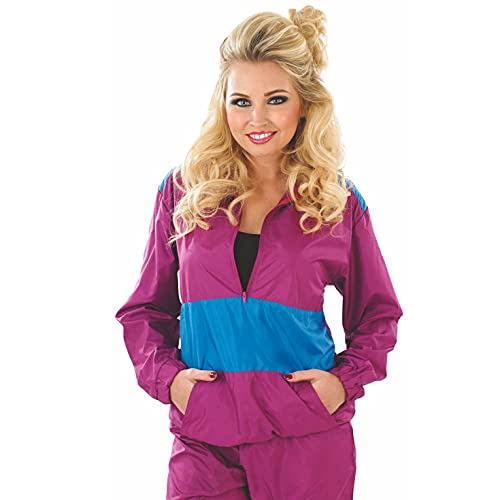 Fun Shack Retro Jogginganzug 80er, Trainingsanzug 80er Jahre Damen, Jogginganzug 80er Damen, Trainingsanzug Kostüm, Trainingsanzug Retro Damen, 80er Jogginganzug - XL Fun Shack Retro Jogginganzug 80er, Trainingsanzug 80er Jahre Damen, Jogginganzug 80er Damen, Trainingsanzug Kostüm, Trainingsanzug Retro Damen, 80er Jogginganzug - XL von Fun Shack