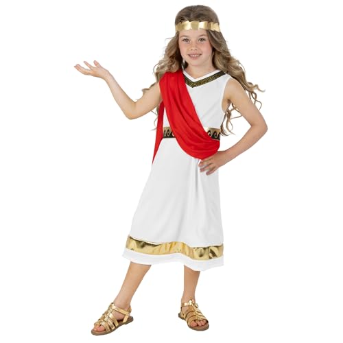 Fun Shack Kostüm Griechische Göttin für Mädchen, Antike Römerin, Ideal für Karneval und Fasching, L von Fun Shack