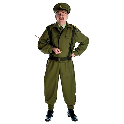 Fun Shack Militär Kostüm Herren, Militär Uniform Herren, Militär Anzug Herren, Kostüm Herren Army, Soldaten Uniform Herren, Kampfanzug Militär Herren, Militär Kleidung L von Fun Shack