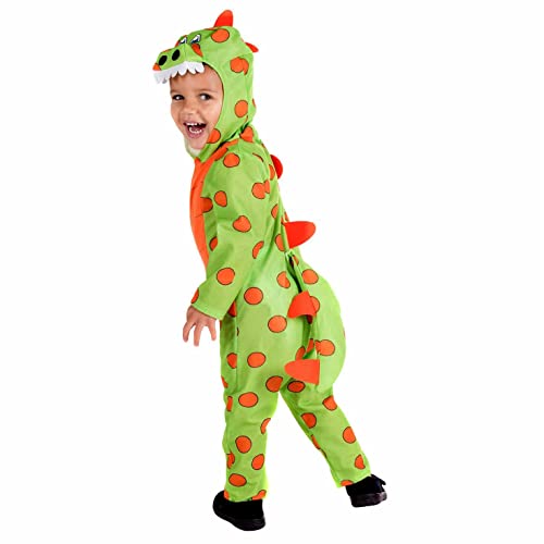 Fun Shack Grünes Dinosaurier Kostüm für Kleinkinder, Drachen Einteiler - S von Fun Shack