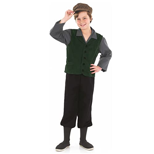 Fun Shack Mittelalter Kostüm für Kinder Jungen, Bauernkleidung, Perfekt für Karneval und Fasching, XL Fun Shack Mittelalter Kostüm für Kinder Jungen, Bauernkleidung, Perfekt für Karneval und Fasching, XL von Fun Shack