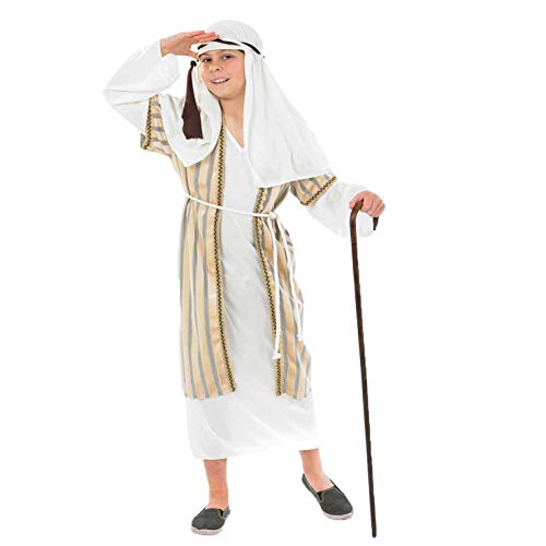 Fun Shack Kostüm Hirte für Kinder, Perfekt für Krippenspiel und Weihnachten, Traditionelles Design, XL Fun Shack Kostüm Hirte für Kinder, Perfekt für Krippenspiel und Weihnachten, Traditionelles Design, XL von Fun Shack