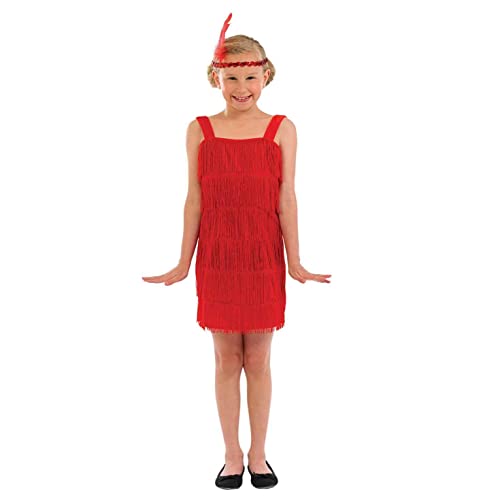 Fun Shack Charleston Kleid Kinder, 20er Jahre Kostüm Mädchen, Perfekt für Fasching und Karneval, L Fun Shack Charleston Kleid Kinder, 20er Jahre Kostüm Mädchen, Perfekt für Fasching und Karneval, L von Fun Shack