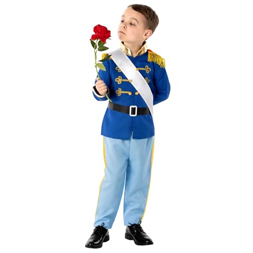 Fun Shack Prinz Kostüm für Kinder, Jungen Prinzen Verkleidung, Ideal für Karneval und Fasching, S von Fun Shack