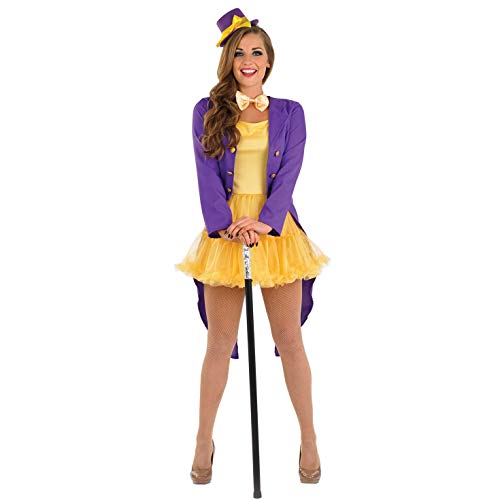 Fun Shack Lila Schokoladenfabrik Besitzer Kostüm für Damen, Halloween und Karneval - XL Fun Shack Lila Schokoladenfabrik Besitzer Kostüm für Damen, Halloween und Karneval - XL von Fun Shack