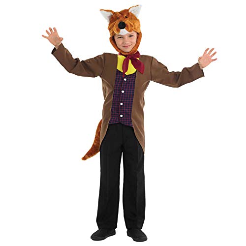 Fun Shack Fox Kostüm Kinder, Fuchs Kostüm Kinder, Fuchs Kostüm Kind, Fuchs Kostüm Mädchen, Fuchs Kostüm Zubehör, Fuchskostüm Kinder, Kostüm Fuchs Kinder S von Fun Shack