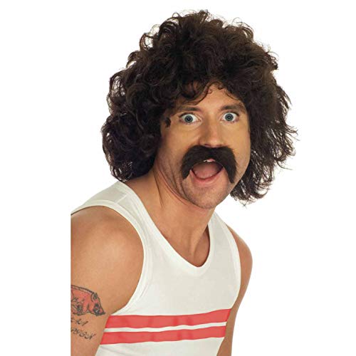 Fun Shack Perücke Braun Herren, Vokuhila Perücke Herren Braun, 70er Jahre Perücke Herren, Locken Perücke Herren, Perücken Herren Fasching, Fasching Perücke Männer, 80er Kostüm Fun Shack Perücke Braun Herren, Vokuhila Perücke Herren Braun, 70er Jahre Perücke Herren, Locken Perücke Herren, Perücken Herren Fasching, Fasching Perücke Männer, 80er Kostüm von Fun Shack