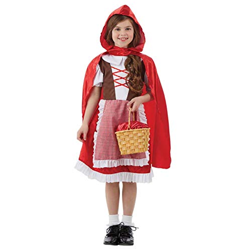 Fun Shack Kostüm Rotkäppchen für Mädchen, Perfekt für Fasching und Karneval, Kinderkostüm Rotkäppchen, S Fun Shack Kostüm Rotkäppchen für Mädchen, Perfekt für Fasching und Karneval, Kinderkostüm Rotkäppchen, S von Fun Shack