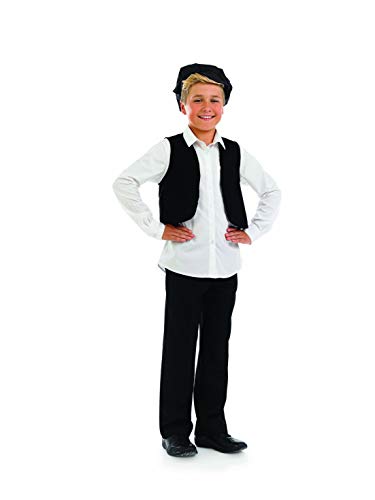 Fun Shack Schwarzes Mittelalter Kostüm Kinder Jungen, Kinderkostüme Jungen Ritter, Ritter Kinderkostüm, Kinderkostüm Ritter, Ritter Kostüme für Kinder, Ritter Kostüm Kinder XL von Fun Shack