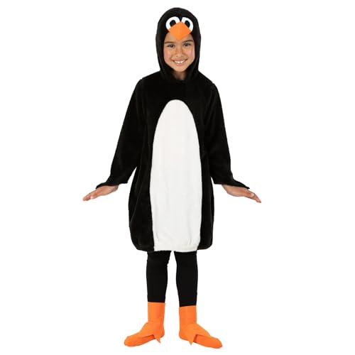 Fun Shack Pinguin Kostüm Kinder, Pinguinkostüm Für Kinder, Kinder Kostüm Pinguin, Kinder Pinguin Kostüm, Kostüm Kinder Pinguin, Faschingskostüm Pinguin Kinder, Tierkostüm Kinder XL von Fun Shack