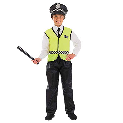 Fun Shack Schwarzes Polizei Kostüm für Kinder, FBI Uniform - L von Fun Shack