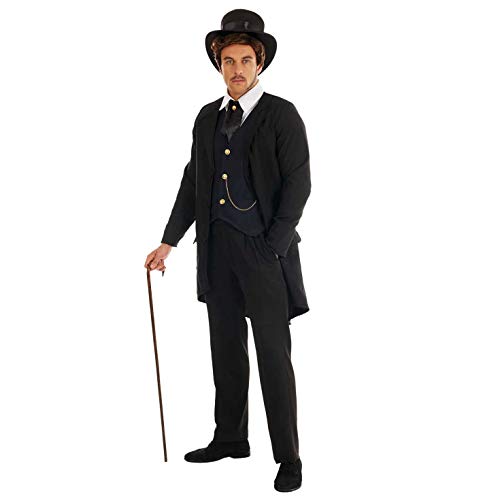 Fun Shack Herren Kostüm Viktorianisch, Frack Steampunk, Gehrock, Perfekt für Karneval und Halloween, L Fun Shack Herren Kostüm Viktorianisch, Frack Steampunk, Gehrock, Perfekt für Karneval und Halloween, L von Fun Shack