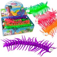 Elastischer Gummi-Tausendfüssler im Großpack, 24cm, 24 Stk. Elastischer Gummi-Tausendfüssler im Großpack, 24cm, 24 Stk. von Fun Trading GmbH