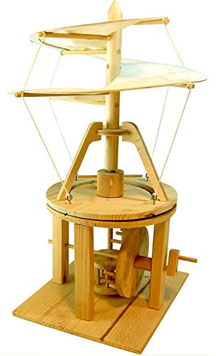 Fun Trading 4118 Holzbausatz Leonardo Da Vinci Helikopter, braun Fun Trading 4118 Holzbausatz Leonardo Da Vinci Helikopter, braun von Fun Trading