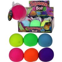 Quetschball glatt 100mm 6fach sortiert Quetschball glatt 100mm 6fach sortiert von Fun Unlimited Products