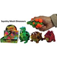 Squishy Mesh Dinosaurier 10x10x6cm 4fach sortiert von Fun Unlimited Products