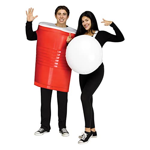 Fun World Beer Pong Paar Erwachsene Kostüm, Einheitsgröße Fun World Beer Pong Paar Erwachsene Kostüm, Einheitsgröße von Fun World
