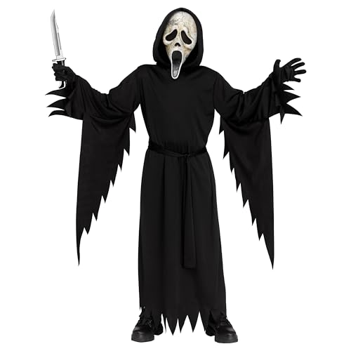 Fun World Ghost Face® Kostüm für Kinder, Größe M (8-10) von Fun World