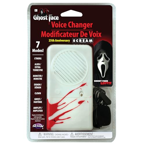 Fun World Ghost Face 25th Anniversary Deluxe Voice Changer Standard Fun World Ghost Face 25th Anniversary Deluxe Voice Changer Standard von Fun World