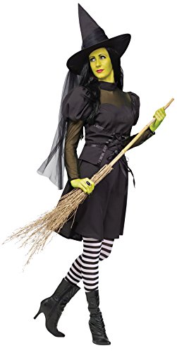 Fun World Ms.Wick'd Witch Costume Girls/Junior 0-9 One Size Fun World Ms.Wick'd Witch Costume Girls/Junior 0-9 One Size von Fun World